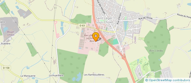 localisation de l'entreprise ARTI OUEST RENOV  LA SEGUINIERE