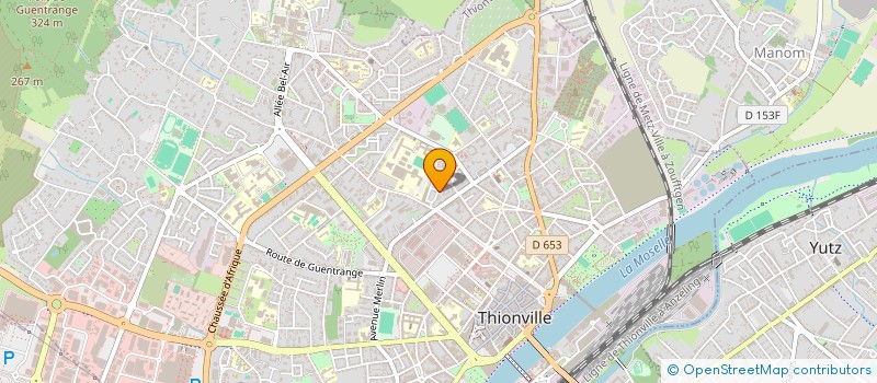 localisation de l'entreprise ARTI PRO à THIONVILLE