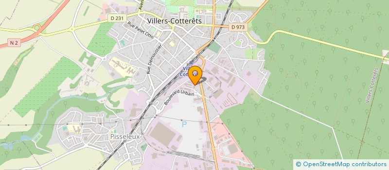 localisation de l'entreprise ARTI'RENOV à VILLERS-COTTERETS