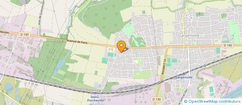 localisation de l'entreprise ARTI-SERVICES  ISSOU