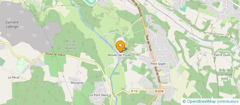 localisation de l'entreprise ARTI'SOLIDAIRES à LA COURONNE