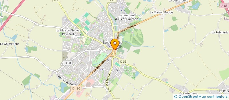 localisation de l'entreprise ARTI'STYLE  ESSARTS-EN-BOCAGE