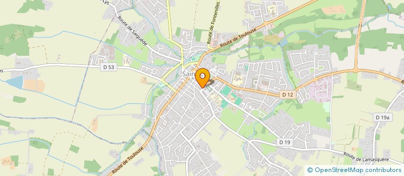 localisation de l'entreprise ARTI'ZINC  SAINT-LYS