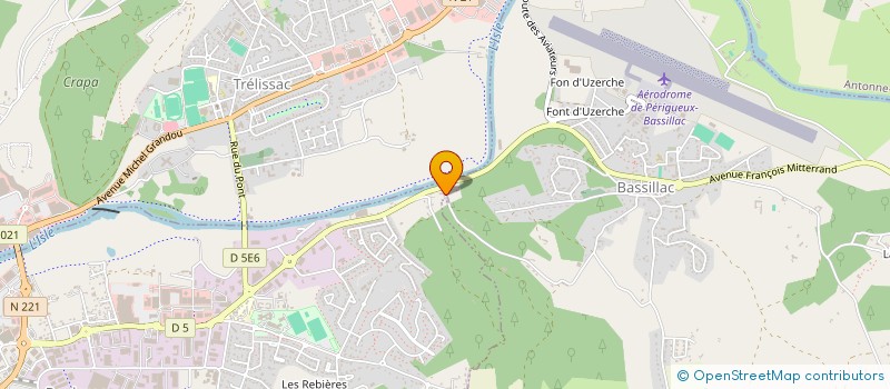 localisation de l'entreprise ARTIBAT à BOULAZAC ISLE MANOIRE