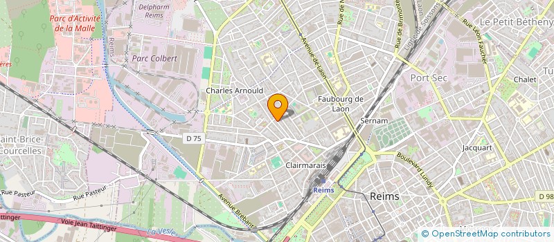 localisation de l'entreprise ARTIBAT 51  REIMS