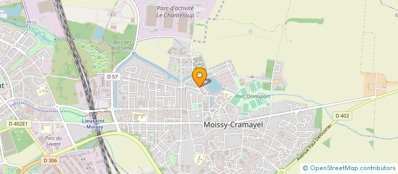 localisation de l'entreprise ARTIBAT à MOISSY-CRAMAYEL