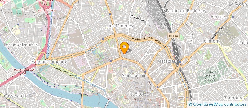 localisation de l'entreprise ARTIBIJ à TOULOUSE
