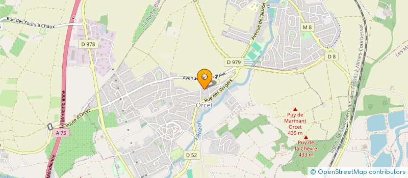 localisation de l'entreprise ARTIBOOST  ORCET