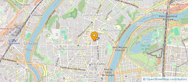 localisation de l'entreprise ARTIBUL à LYON