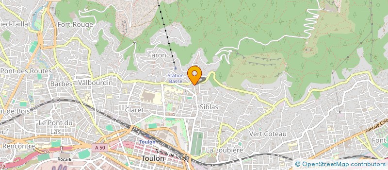 localisation de l'entreprise ARTIC BATIMENT  TOULON