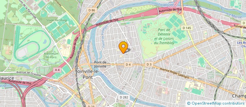 localisation de l'entreprise ARTIC CLIM à JOINVILLE-LE-PONT
