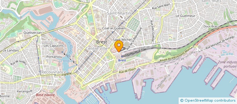 localisation de l'entreprise ARTICHO-NANTERRE à BREST