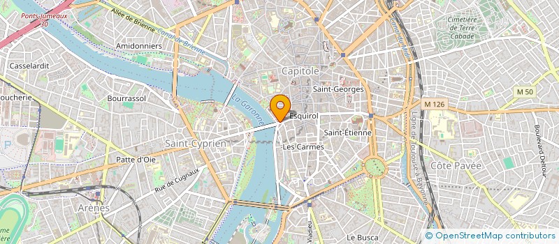 localisation de l'entreprise ARTICHOK  TOULOUSE