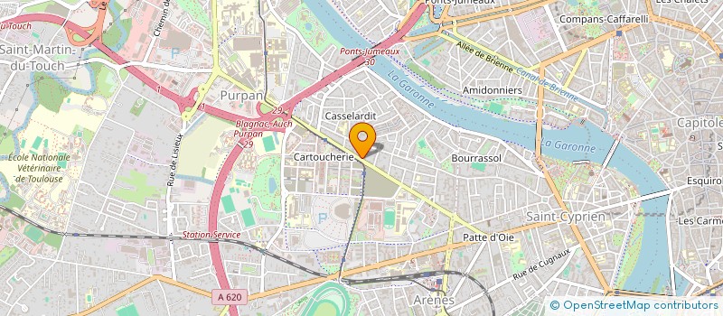localisation de l'entreprise ARTICIPE  TOULOUSE