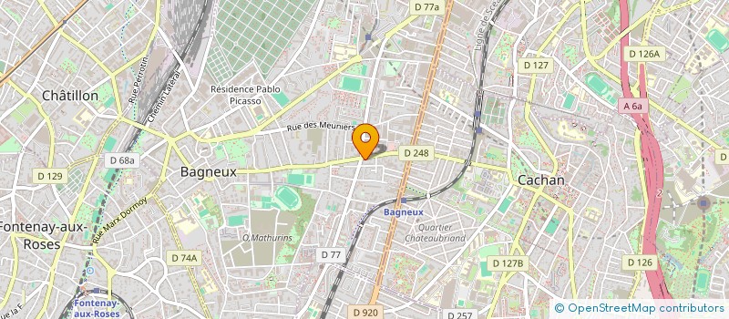 localisation de l'entreprise ARTICLE-4 à BAGNEUX