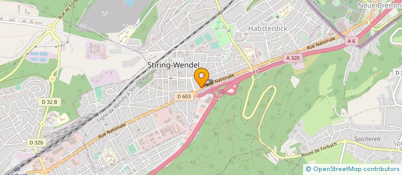 localisation de l'entreprise ARTICLES DE MENAGE PIRROT à STIRING-WENDEL