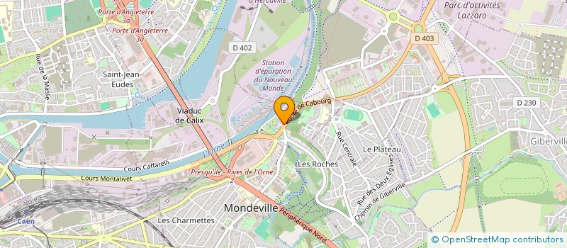 localisation de l'entreprise ARTICONNECT à MONDEVILLE