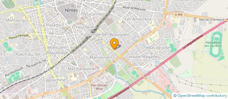 localisation de l'entreprise ARTICOS  NIMES