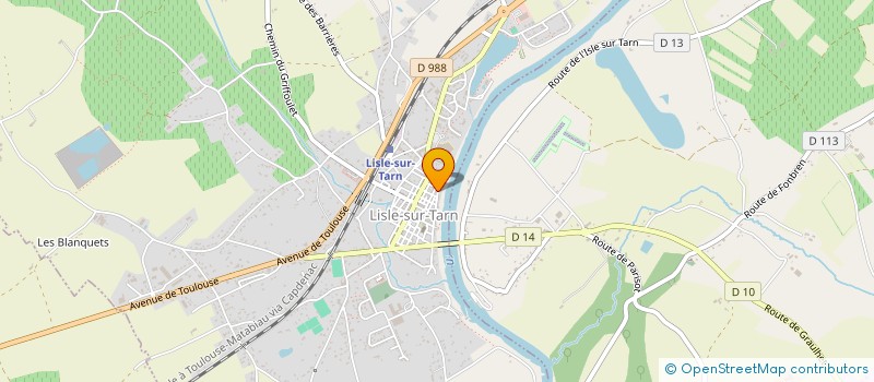 localisation de l'entreprise ARTICULE à LISLE-SUR-TARN