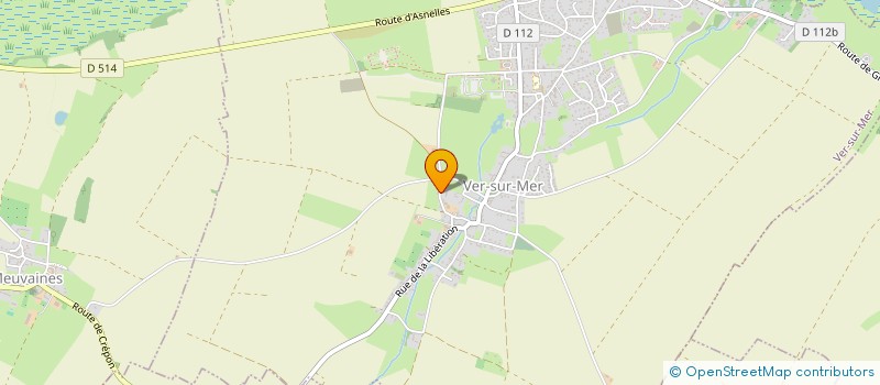 localisation de l'entreprise ARTIEL  VER-SUR-MER