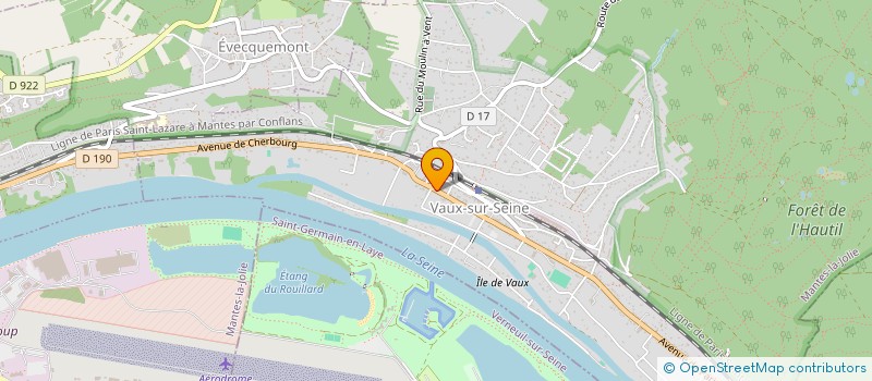 localisation de l'entreprise ARTIELEC  VAUX-SUR-SEINE