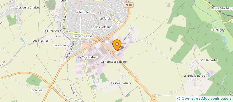 localisation de l'entreprise ARTIFERM INDUSTRIE  VENDOME