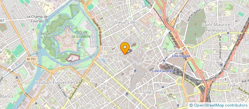 localisation de l'entreprise ARTIFEX RESTAURATION à LILLE