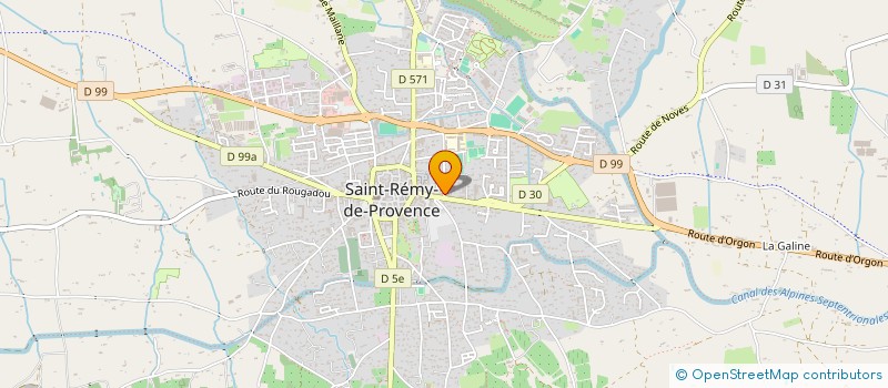 localisation de l'entreprise ARTIFEX TRAVAUX à SAINT-REMY-DE-PROVENCE