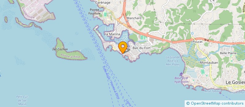 localisation de l'entreprise ARTIFICE PROD  LE GOSIER