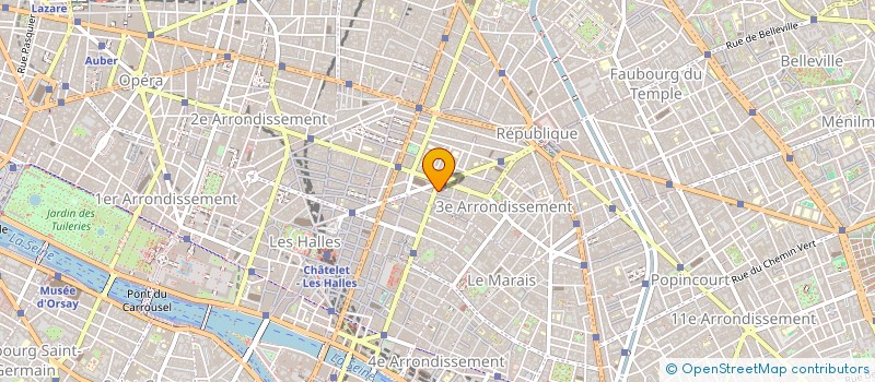 localisation de l'entreprise ARTIFICES HOLDING  PARIS