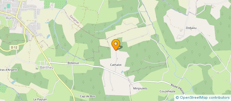 localisation de l'entreprise ARTIFICES SPECTACLES ET COMPAGNIES  AILLAS