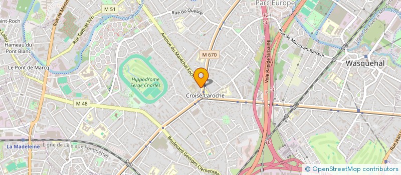 localisation de l'entreprise ARTIFICIAL INTELLIGENCE KNOWLEDGE & ORGANISATION à MARCQ-EN-BARŒUL