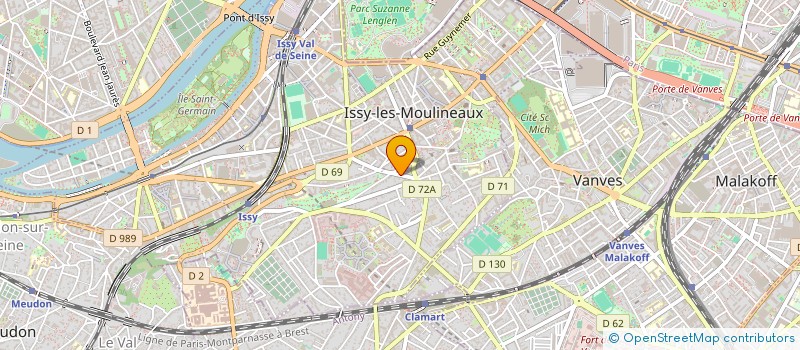 localisation de l'entreprise ARTIFICIAL INTELLIGENCE RISK SERVICES à ISSY-LES-MOULINEAUX