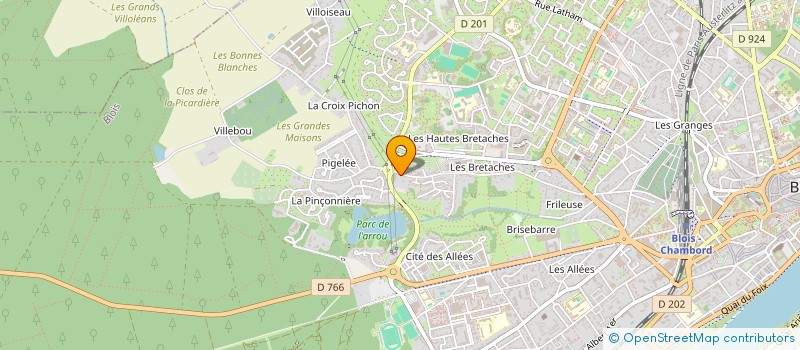 localisation de l'entreprise ARTIFICIELFLOWER à BLOIS
