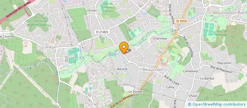 localisation de l'entreprise ARTIGA PATRIMOINE  BORDEAUX