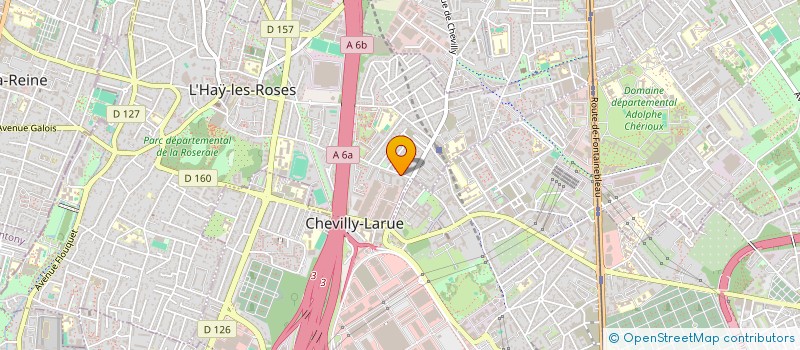 localisation de l'entreprise ARTIGRAPH  L'HAY-LES-ROSES