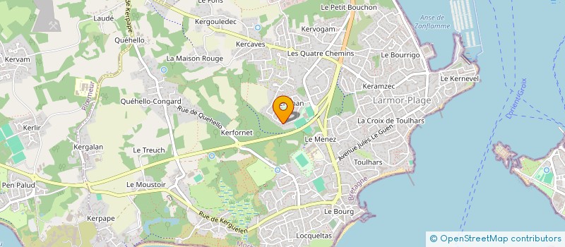 localisation de l'entreprise ARTIJUL  LARMOR-PLAGE