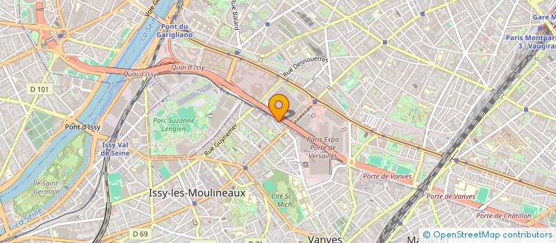 localisation de l'entreprise ARTIK à ISSY-LES-MOULINEAUX