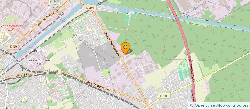 localisation de l'entreprise ARTILAND à RIXHEIM