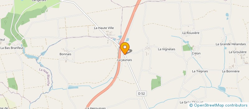 localisation de l'entreprise ARTILAND  LA DOMINELAIS