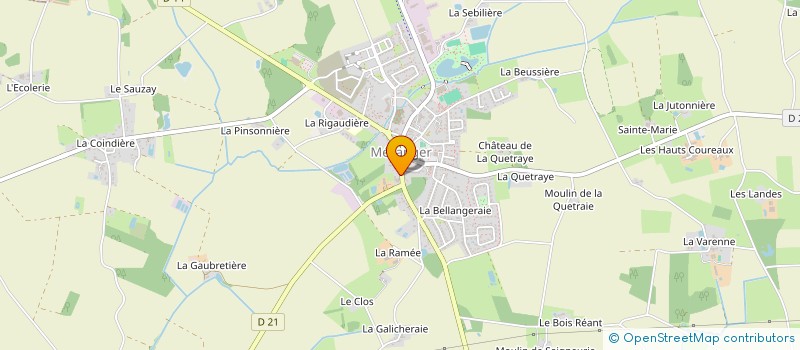 localisation de l'entreprise ARTILOC  MESANGER