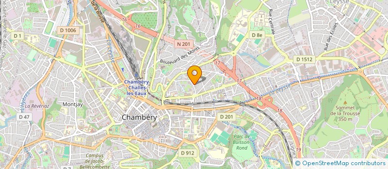 localisation de l'entreprise ARTIM  CHALLES-LES-EAUX