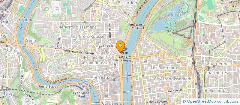 localisation de l'entreprise ARTIM AMENAGEMENT RENOV TRAVAUX IMMOB à LYON