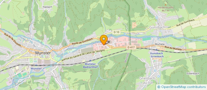 localisation de l'entreprise ARTIMMO  MUNSTER