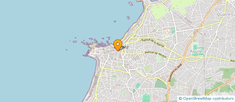 localisation de l'entreprise ARTIMO à BIARRITZ