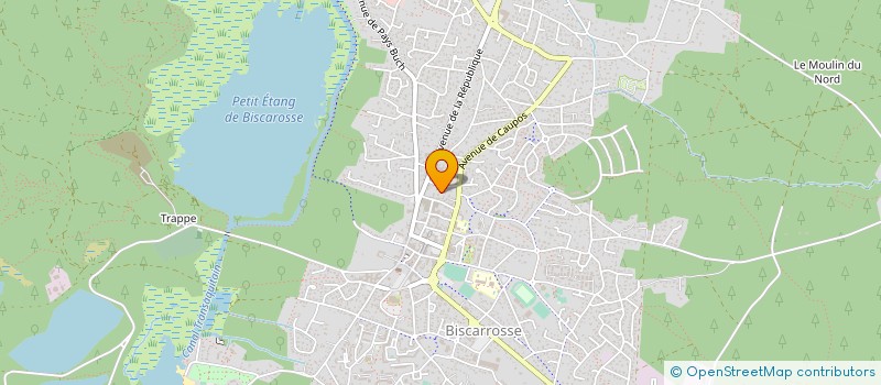 localisation de l'entreprise ARTIMON  BISCARROSSE