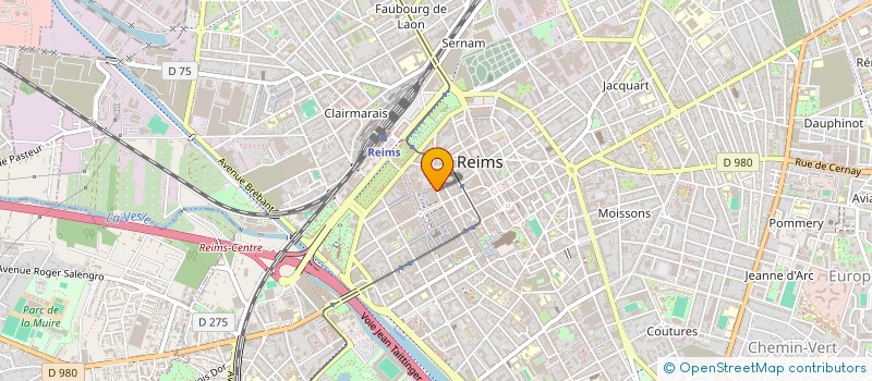 localisation de l'entreprise ARTIMON  REIMS