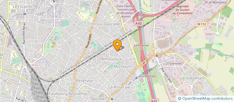 localisation de l'entreprise ARTIMON FILMS  TOULOUSE