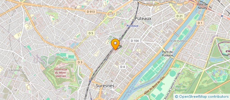 localisation de l'entreprise ARTIMON IMMOBILIER à SURESNES