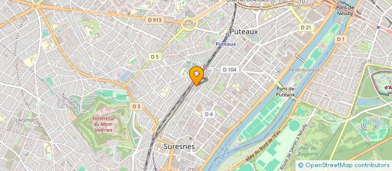 localisation de l'entreprise ARTIMON OZ à SURESNES